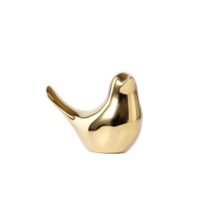 Golden Ceramic Decorations – Semi Handmade Luxury Décor
