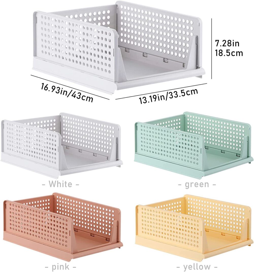 Clothes Storage Box Drawer Plastic - Image 5