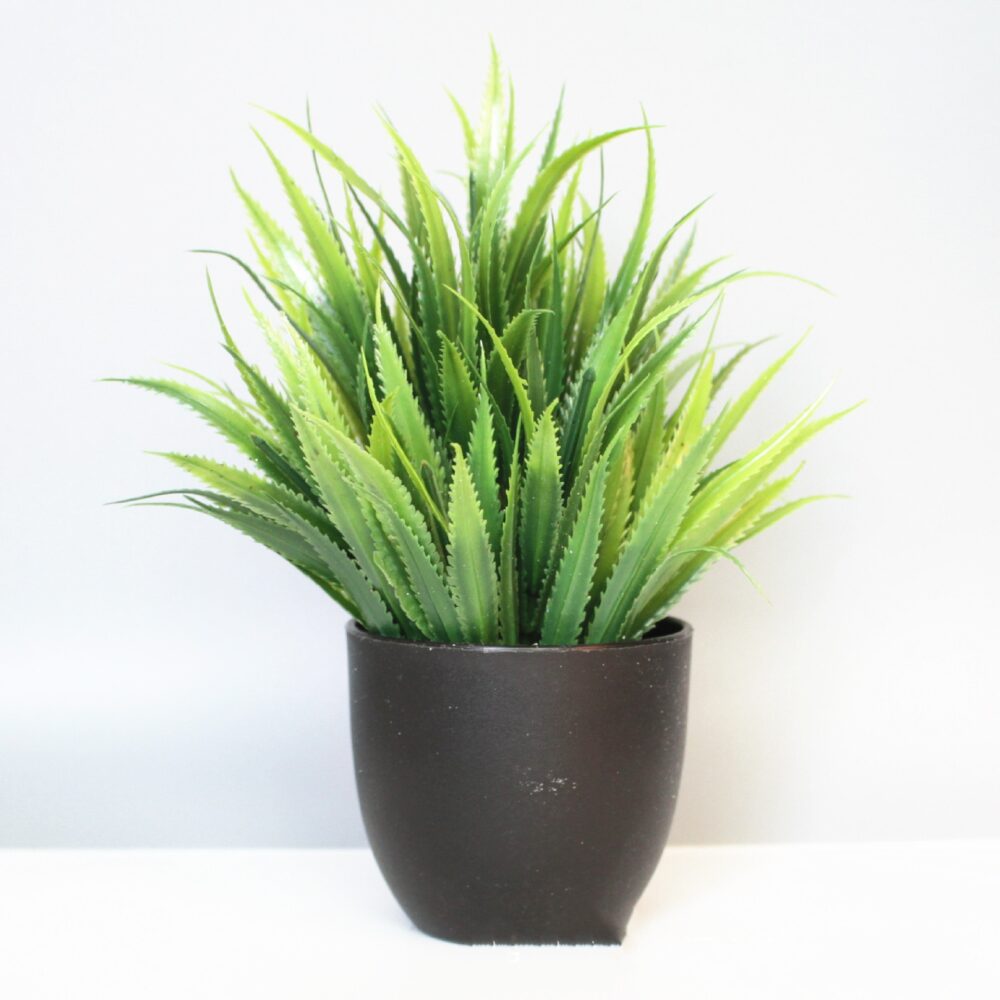 Simulation Simulated Indoor And Outdoor Decoration Plastic Bonsai Eucalyptus Small Pot Plant - Image 10