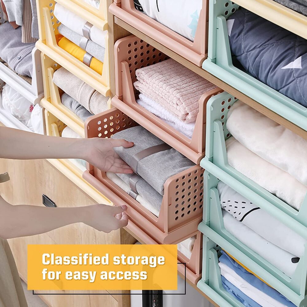 Clothes Storage Box Drawer Plastic - Image 3
