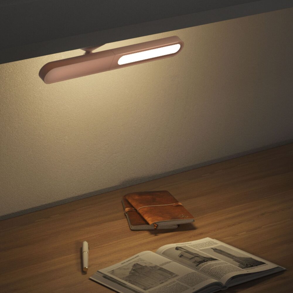 Reading Table Lamp Creative Geometric Desk Lamp Wireless Wall Lamp Multifunctional Magnetic Suction Small Night Light - Image 9
