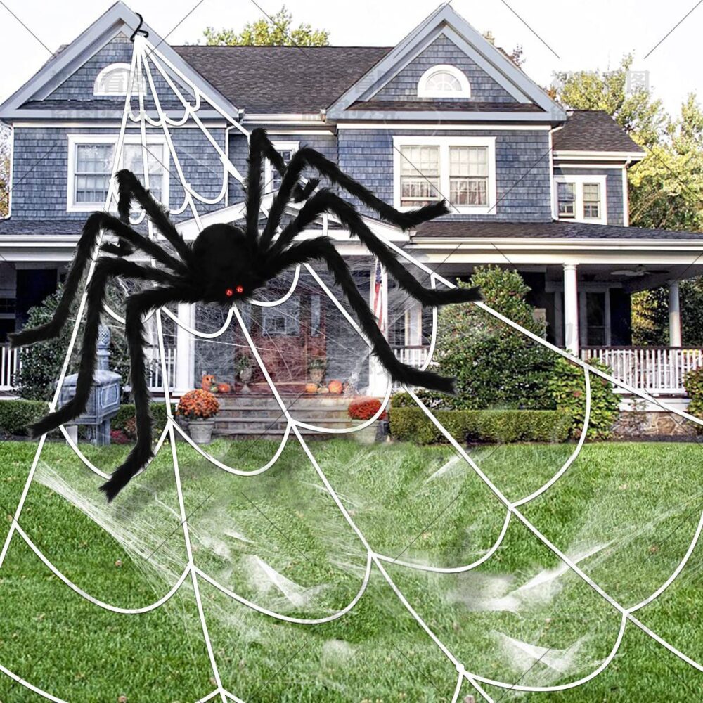 Halloween Spider Web Decoration Props - Image 3