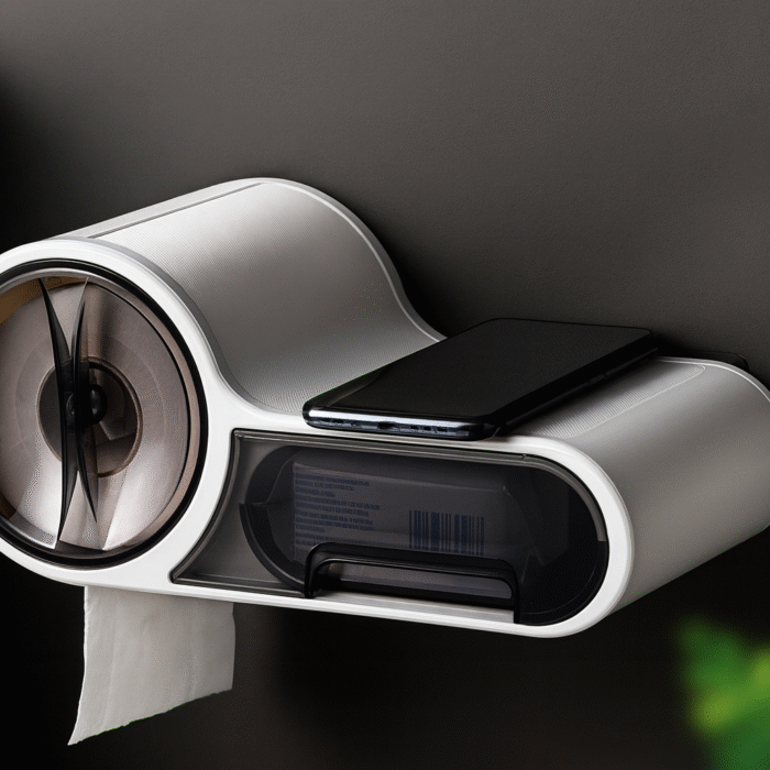 Home toilet bathroom roll holder