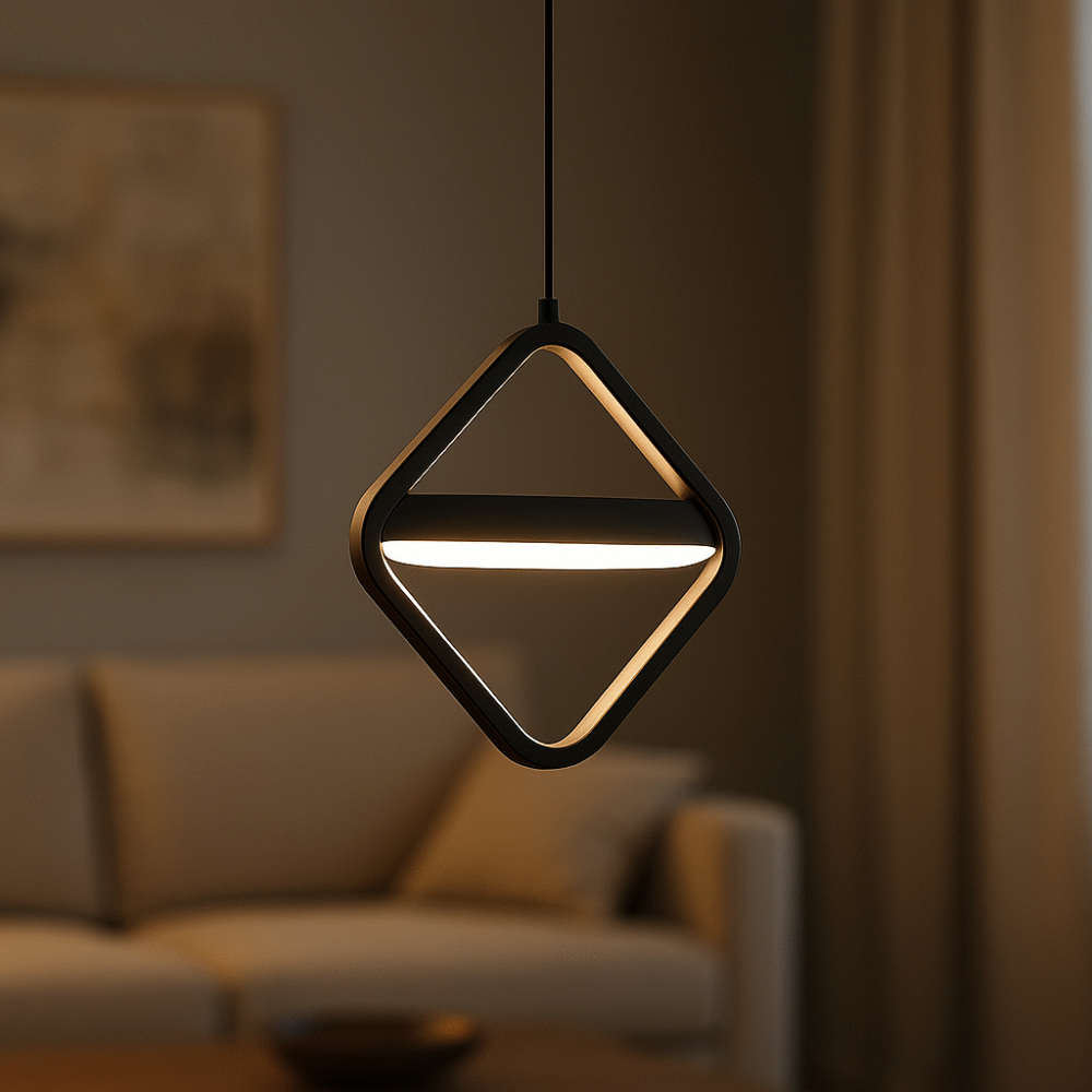 Bedside Chandelier Bedroom Dining Room Bar Long Line Single Head - Image 2