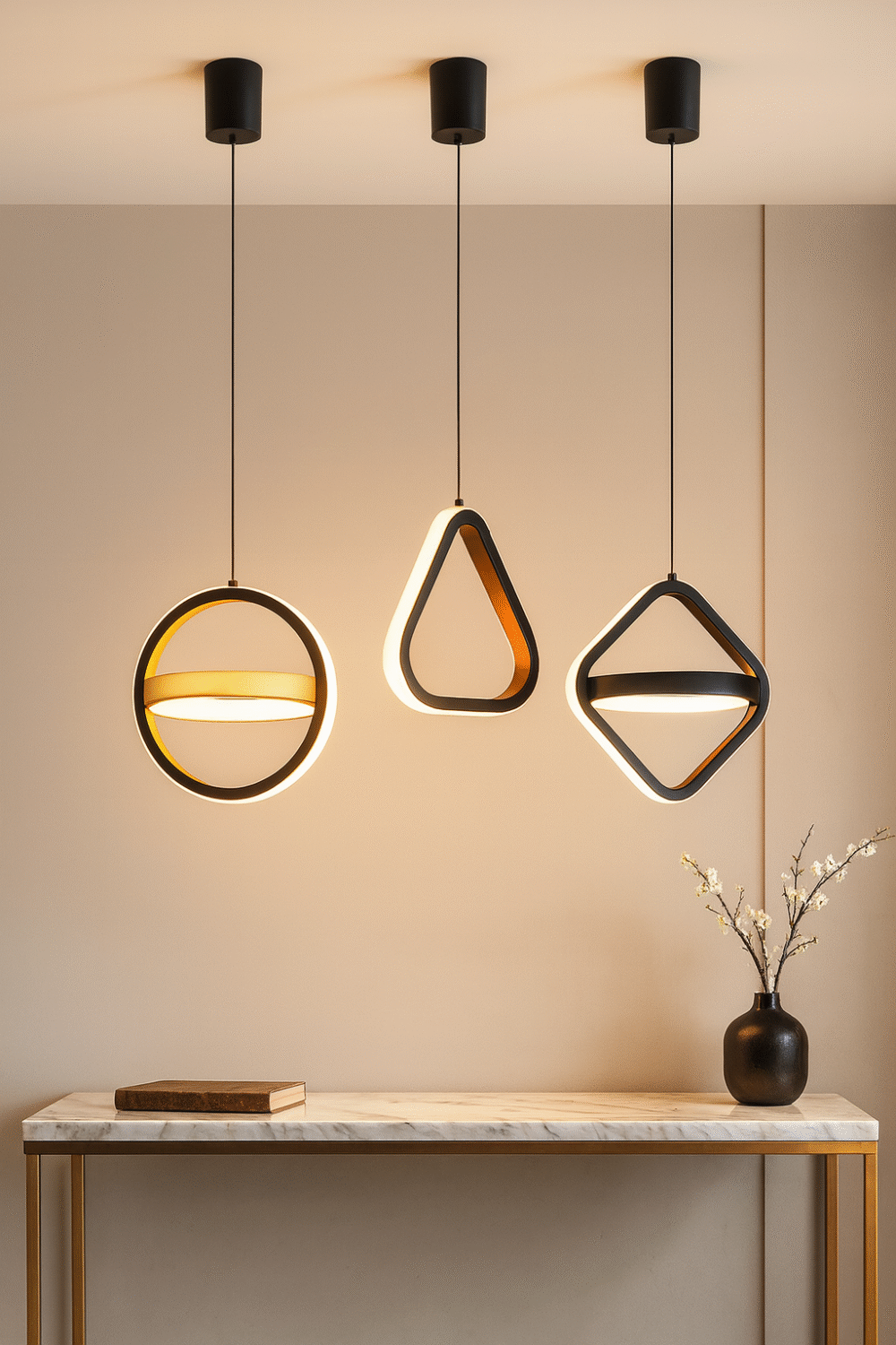 Bedside Chandelier Bedroom Dining Room Bar Long Line Single Head