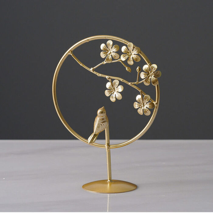 Enhance interiors with the Modern Home Furnishing Decoration – Nordic copper craft in wrought iron. Durable, elegant, and perfect as a stylish home gift.
