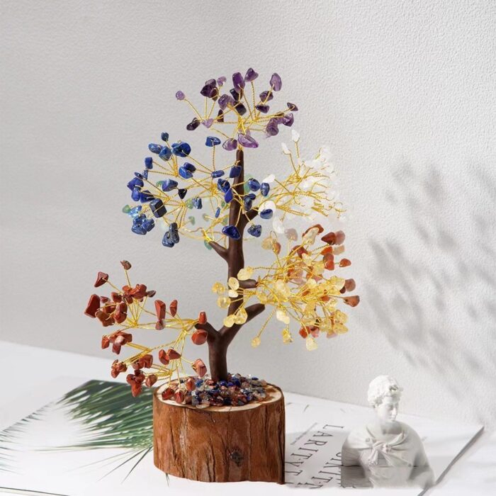 Amethyst Crystal Tree Ornament – Luxury Bedroom Decoration