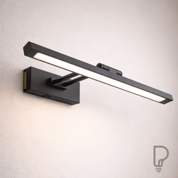 Wireless Art Display Light with Remote Control – Black